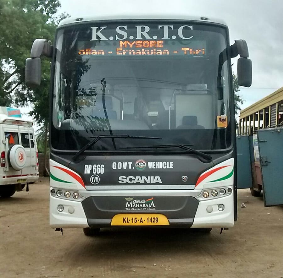 KSRTC Garuda Maharaja Scania luxury coach